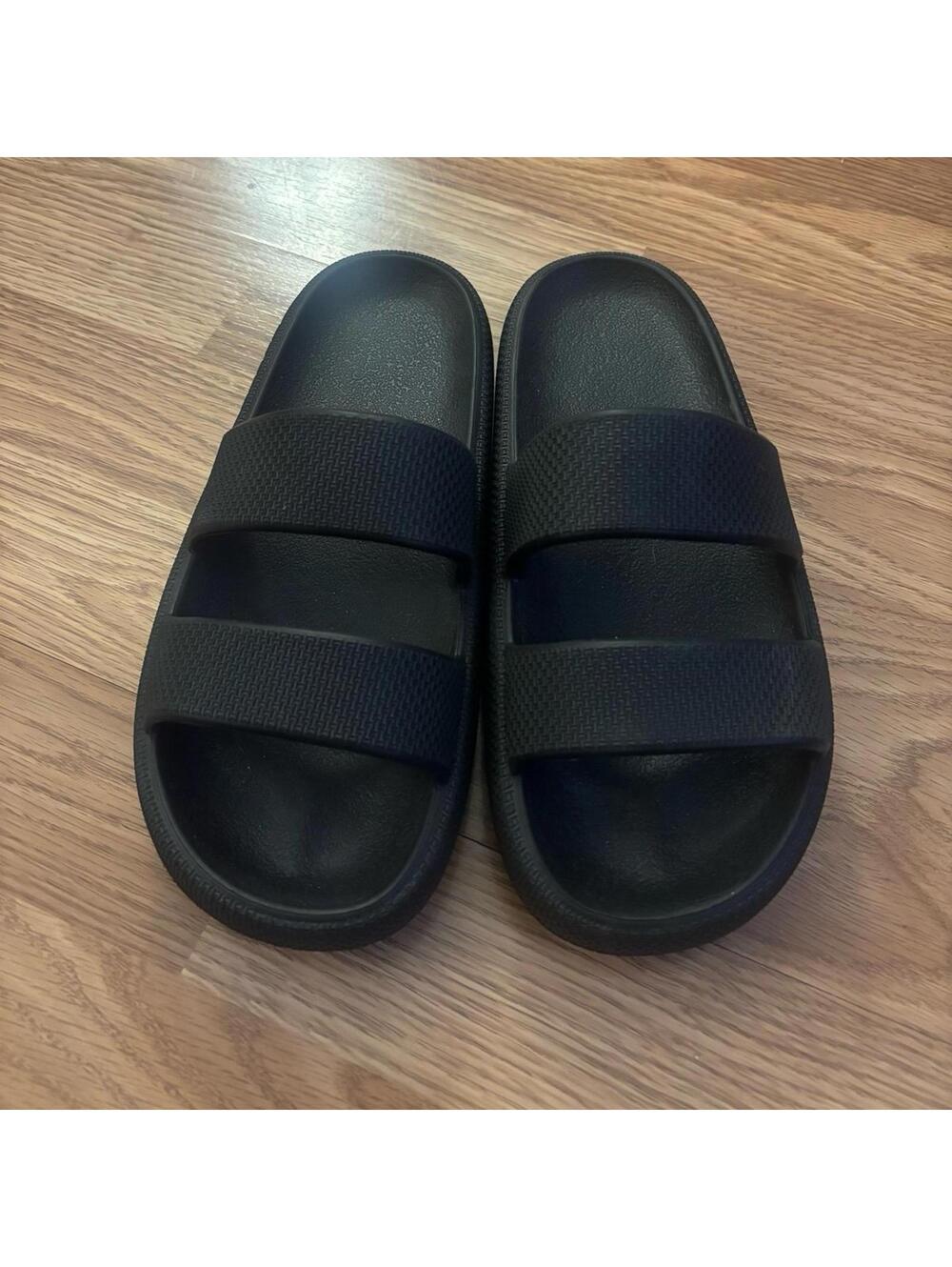 Victoria’s Secret PINK Black Slides
